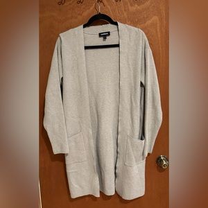 Grey Express cardigan
